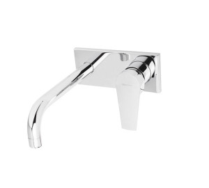 Built-in wash-basin mixer 22 cm spout